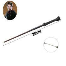 Load image into Gallery viewer, 27 Kinds of Potters Magic Wands Cosplay Harried Dumbledore Voldmort Snape Metal/Iron Core Magic Wand without Box Halloween Gift