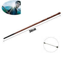 Load image into Gallery viewer, 27 Kinds of Potters Magic Wands Cosplay Harried Dumbledore Voldmort Snape Metal/Iron Core Magic Wand without Box Halloween Gift