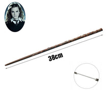 Load image into Gallery viewer, 27 Kinds of Potters Magic Wands Cosplay Harried Dumbledore Voldmort Snape Metal/Iron Core Magic Wand without Box Halloween Gift