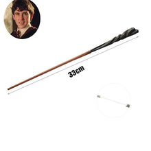 Load image into Gallery viewer, 27 Kinds of Potters Magic Wands Cosplay Harried Dumbledore Voldmort Snape Metal/Iron Core Magic Wand without Box Halloween Gift