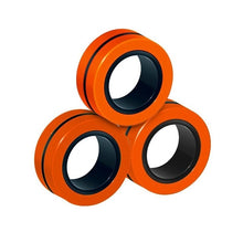 Load image into Gallery viewer, Anti-Stress Magnetic Rings Magnetic Bracelet Ring Unzip Toy Magic Ring Props Tools Decompression toys Magnetic Bracelet Ring HOT