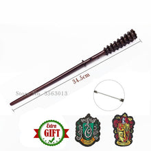 Load image into Gallery viewer, 27 Kinds of Metal Core Potters Magic Wands Cosplay Voldemort Hermione Magical Wand Harried Cloth label as Bonus without Box