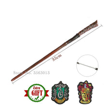 Load image into Gallery viewer, 27 Kinds of Metal Core Potters Magic Wands Cosplay Voldemort Hermione Magical Wand Harried Cloth label as Bonus without Box