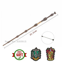 Load image into Gallery viewer, 27 Kinds of Metal Core Potters Magic Wands Cosplay Voldemort Hermione Magical Wand Harried Cloth label as Bonus without Box