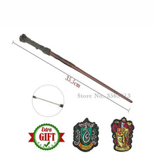 Load image into Gallery viewer, 27 Kinds of Metal Core Potters Magic Wands Cosplay Voldemort Hermione Magical Wand Harried Cloth label as Bonus without Box