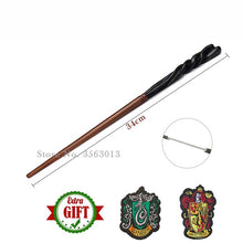 Load image into Gallery viewer, 27 Kinds of Metal Core Potters Magic Wands Cosplay Voldemort Hermione Magical Wand Harried Cloth label as Bonus without Box
