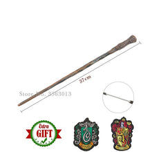 Load image into Gallery viewer, 27 Kinds of Metal Core Potters Magic Wands Cosplay Voldemort Hermione Magical Wand Harried Cloth label as Bonus without Box
