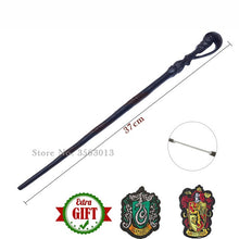 Load image into Gallery viewer, 27 Kinds of Metal Core Potters Magic Wands Cosplay Voldemort Hermione Magical Wand Harried Cloth label as Bonus without Box