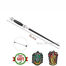 Load image into Gallery viewer, 27 Kinds of Metal Core Potters Magic Wands Cosplay Voldemort Hermione Magical Wand Harried Cloth label as Bonus without Box