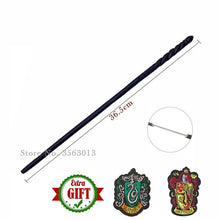 Load image into Gallery viewer, 27 Kinds of Metal Core Potters Magic Wands Cosplay Voldemort Hermione Magical Wand Harried Cloth label as Bonus without Box