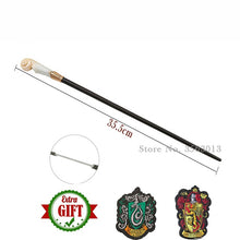 Load image into Gallery viewer, 27 Kinds of Metal Core Potters Magic Wands Cosplay Voldemort Hermione Magical Wand Harried Cloth label as Bonus without Box