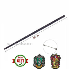 Load image into Gallery viewer, 27 Kinds of Metal Core Potters Magic Wands Cosplay Voldemort Hermione Magical Wand Harried Cloth label as Bonus without Box